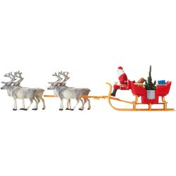 30399 Weihnachtsmann-Schlitten mit 4 Rentieren