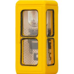 4563 Telefonzelle, Typ FeH 78, rund, beleuchtet