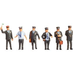 15266 Schweizer Bahnpersonal, 6 Figuren