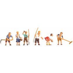 15618 Bergbauern, 6 Figuren