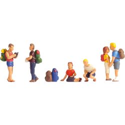 15873 Wanderer, 6 Figuren und Zubehör