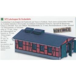 1475 Lokschuppen H0 2-ständig