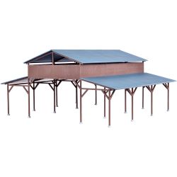 39095 Holzunterstand Bausatz