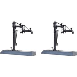 39422 2 Wasserkräne mit Gelenkausleger