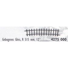 4275000 H0m Gebogenes Gleis 12', R515, 1 Stück