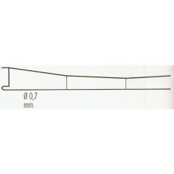 149 Fahrdraht verkupfert, 0,7 eins. offen (5 Stück)
