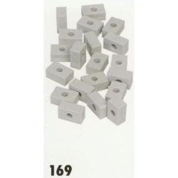 169 Sockel für Streckenmast, 11 x 7 x 5mm, 20 Stück