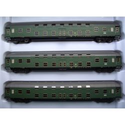 H42040 Doppelstock DB 3-tlg. SetEpIIIb chromgrün