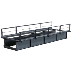 12050 Blechträgerbrücke · 15 cm, T 15, grau
