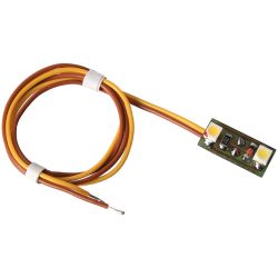 6017 Hausbeleuchtung mit LEDs (gelb) 3 Stück