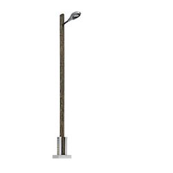 4134 Lampe mit Holzmast