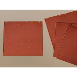 80500 Wände 2324A rot H0 (4 Stück)