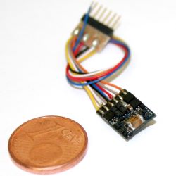 54687 LokPilot micro V4.0, MM/DCC/SX NEM 651 Kabel