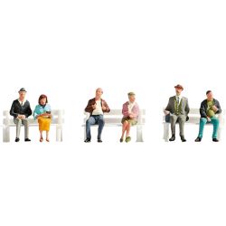 45242 Fahrgäste, 6 Figuren ohne Bänke