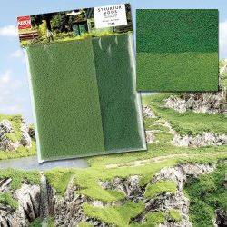 7385 Strukturmoos fein, 24,5 x 24,5 cm