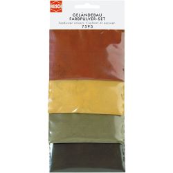 7595 Geländebau-Farbpulver-Set