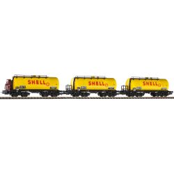 58325 3er-Set Kesselwagen Shell, DB, Ep.III