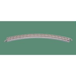 97004 R004, Gleis gebogen, R220-45°, 4 Stück