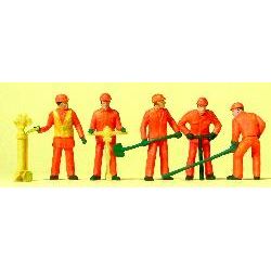 14035 Gleisbauarbeiter 1:87