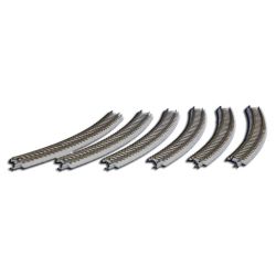 97015 R015, Gleis gebogen R270-30°, 6 Stück