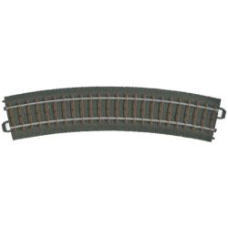 20224 H0 C-Gleis gebogen, R2 = 437,5 mm / 24,3°