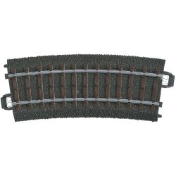 24115 C-Gleis gebogen, R1 = 360 mm/15° (1 Stück)