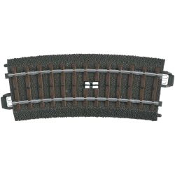 24194 C-Gleis Schaltgleis gebogen, R1 = 360 mm/15°