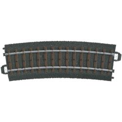 24215 C-Gleis Gebogenes Gleis, R2 = 437,5 mm / 15°