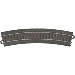 24224 C-Gleis gebogen, R2 = 437,5 mm/24,3° (1 Stück)