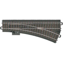 24612 C-Gleis Weiche rechts Länge 188,3 mm, R2 = 437,5 mm/24,3° (1 Stück)