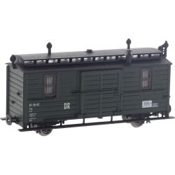 53213 Packwagen DR (grün), Ep. III b, mit Oberlicht