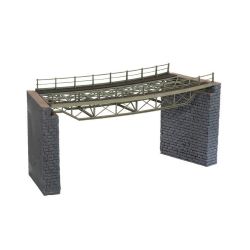 67025 Brückenfahrbahn gebogen R1,Laser-Cut Bausatz