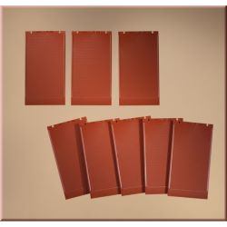 80511 Wände 2342M rot H0