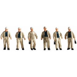 15042 Bergarbeiter, 6 Figuren