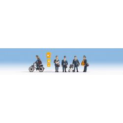 15087 Briefträger Schweiz, 5 Figuren + Zubehör