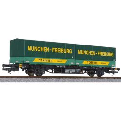 L235220 Containertragwagen Lgjs 571, DB, Ep. IV