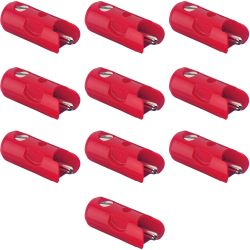 71415 Stecker rot 10 Stück
