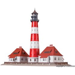 37300 Leuchtturm 'Westerheversand' mit Dienstwohng.