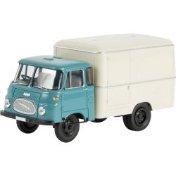 30516 Robur LO 2500 Rundkoffer, türkisblau/weiß