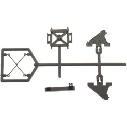 83441 Bausatz, 4 Prellböcke, grau