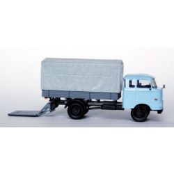 121047 IFA W50L Speditionskabine Pritsche/ Plane