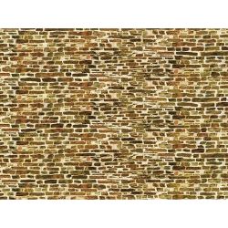 50116 Dekorpappen Kalksteinmauer klein (5 Stück)