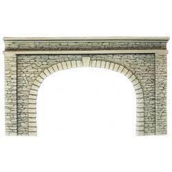 58062 Tunnel-Portal, 2-gleisig, 22 x 13 cm