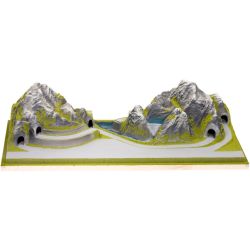 83860 Fertiggelände Bergün für KATO N Gleis