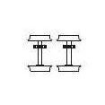 59560-38 Radsatz ohne Haftreifen (2 Stck.) DC