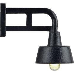 6087 H0 Wandlaterne Güterschuppen LED warmweiß