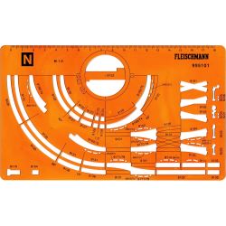 995101 Gleisplanschablone N