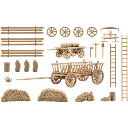 43699 H0 Deko-Set Bauernhof