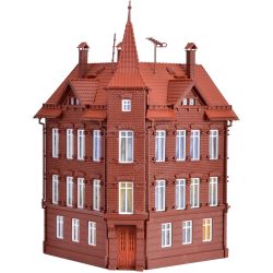 43807 H0 Eisenbahner-Wohnhaus, Eckh