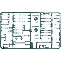 45022 H0 Deko-Set Dachausstattung
